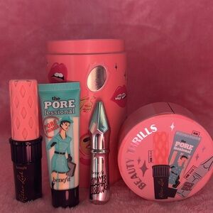 Benefit MINI kit with reusable tin